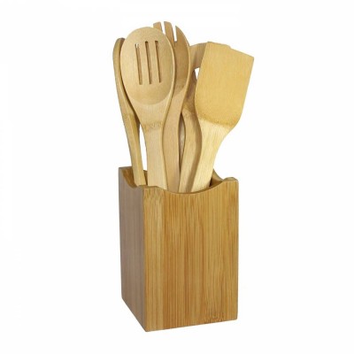 Kitchen Bamboo 4 Pieces Cooking Tools Utensil Set