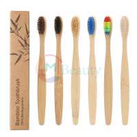 Wholesale Custom Cheap Travel Color Medium Soft Bristles ECO Friendly Biodegradable Adult Kids Organic Bamboo Toothbrush